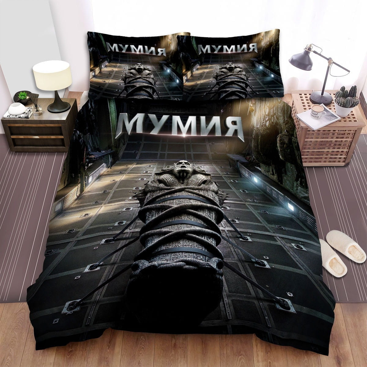 The Mummy Ghost House Bedding Sets Duvet Cover Flatsheet Pillowcase