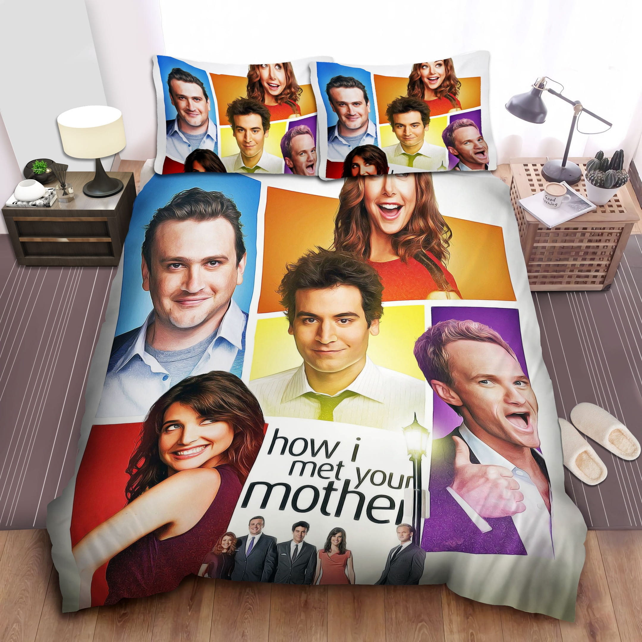 The Movies Drawing Decorative Bedding Sets with Duvet Cover Flatsheet Pillowcases