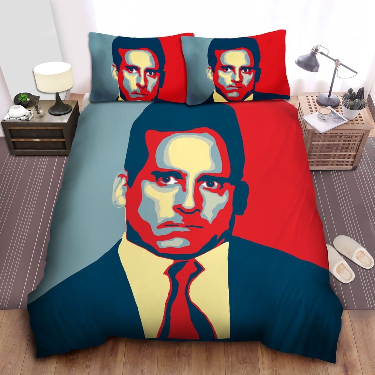 The Office Angry Boss Bedding Set Duvet Cover Gift For Christmas Birthday Thanksgiving