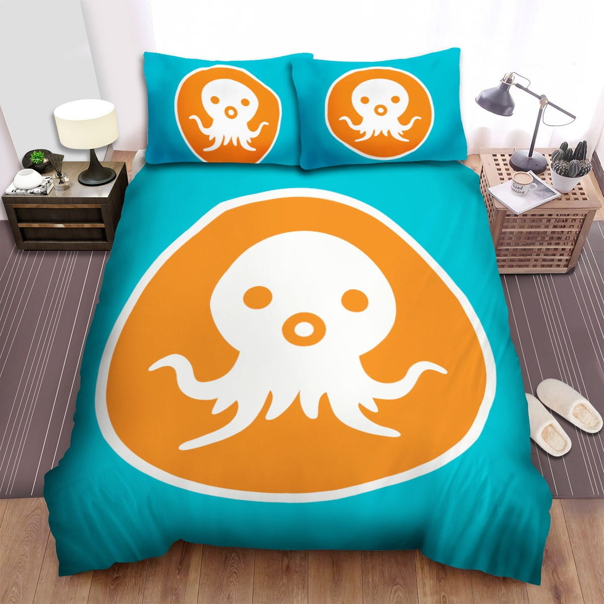 The Octonauts The Logo Bedding Sets Duvet Cover Flatsheet Gift For Wife Husband Besties
