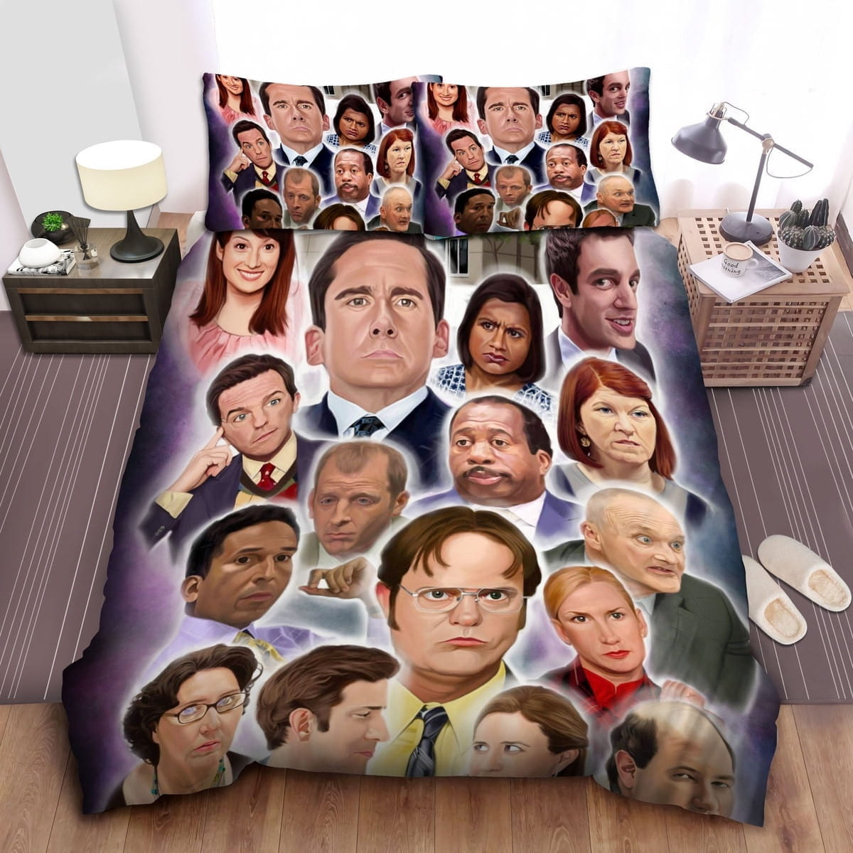 The Office Boss And Staffs Bedding Set Duvet Cover Gift For Christmas Birthday Thanksgiving