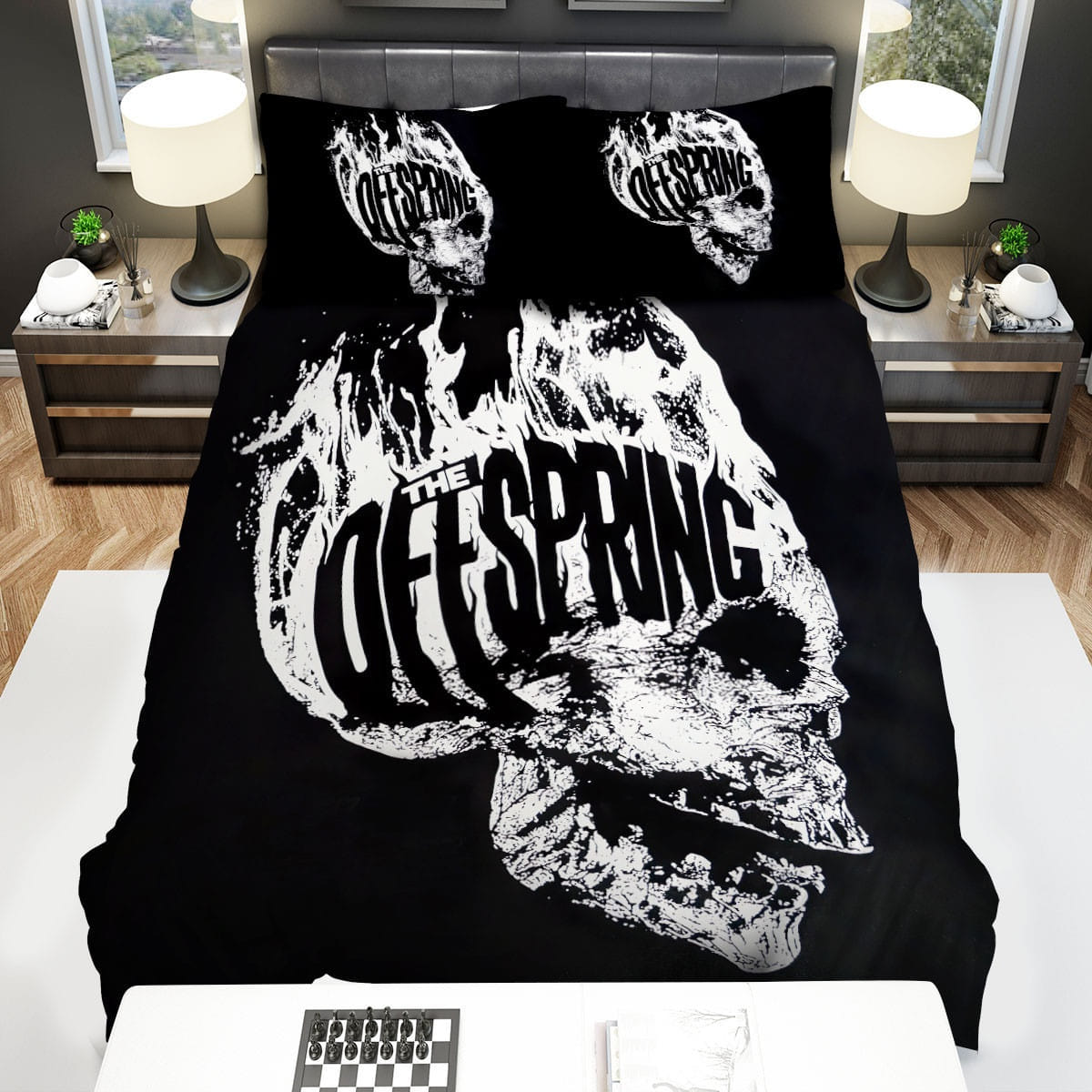 The Offspring Skull Art Bedding Sets Duvet Cover Flatsheet Pillowcases For Every Bedroom