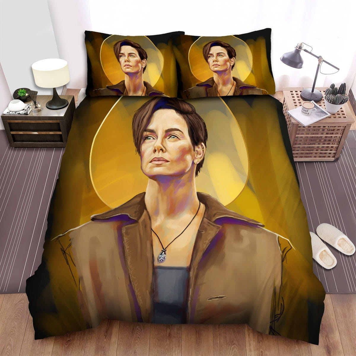 The Old Guard Fans Art Decorative Bedding Sets with Duvet Cover Flatsheet Pillowcases