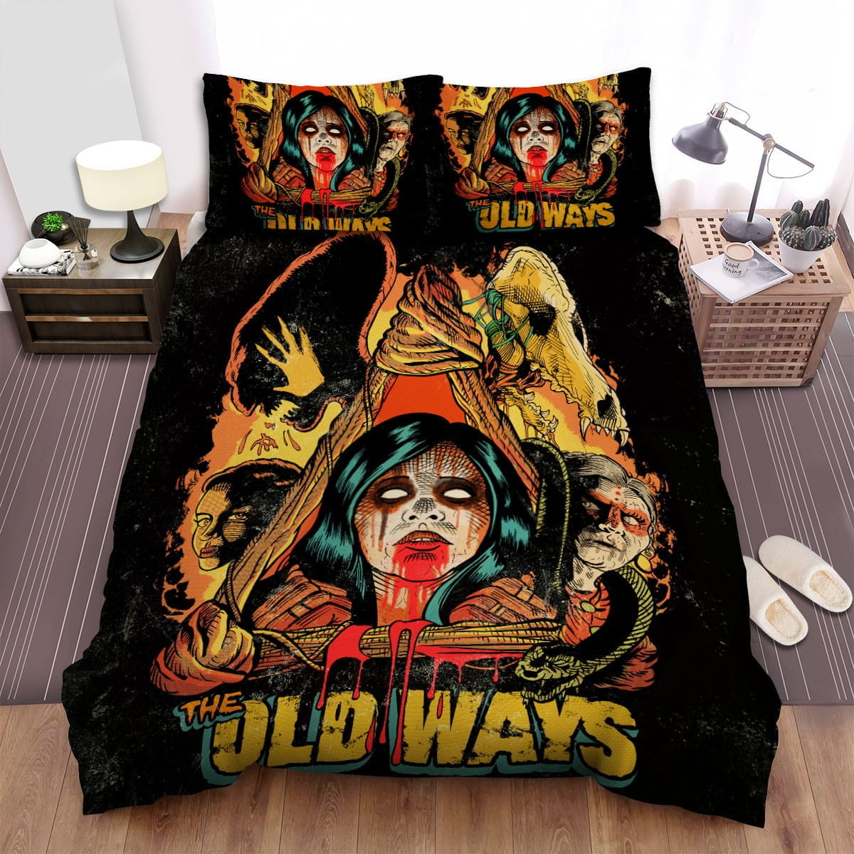 The Old Way Poster 3 Bedding Set Duvet Cover Gift For Christmas Birthday Thanksgiving