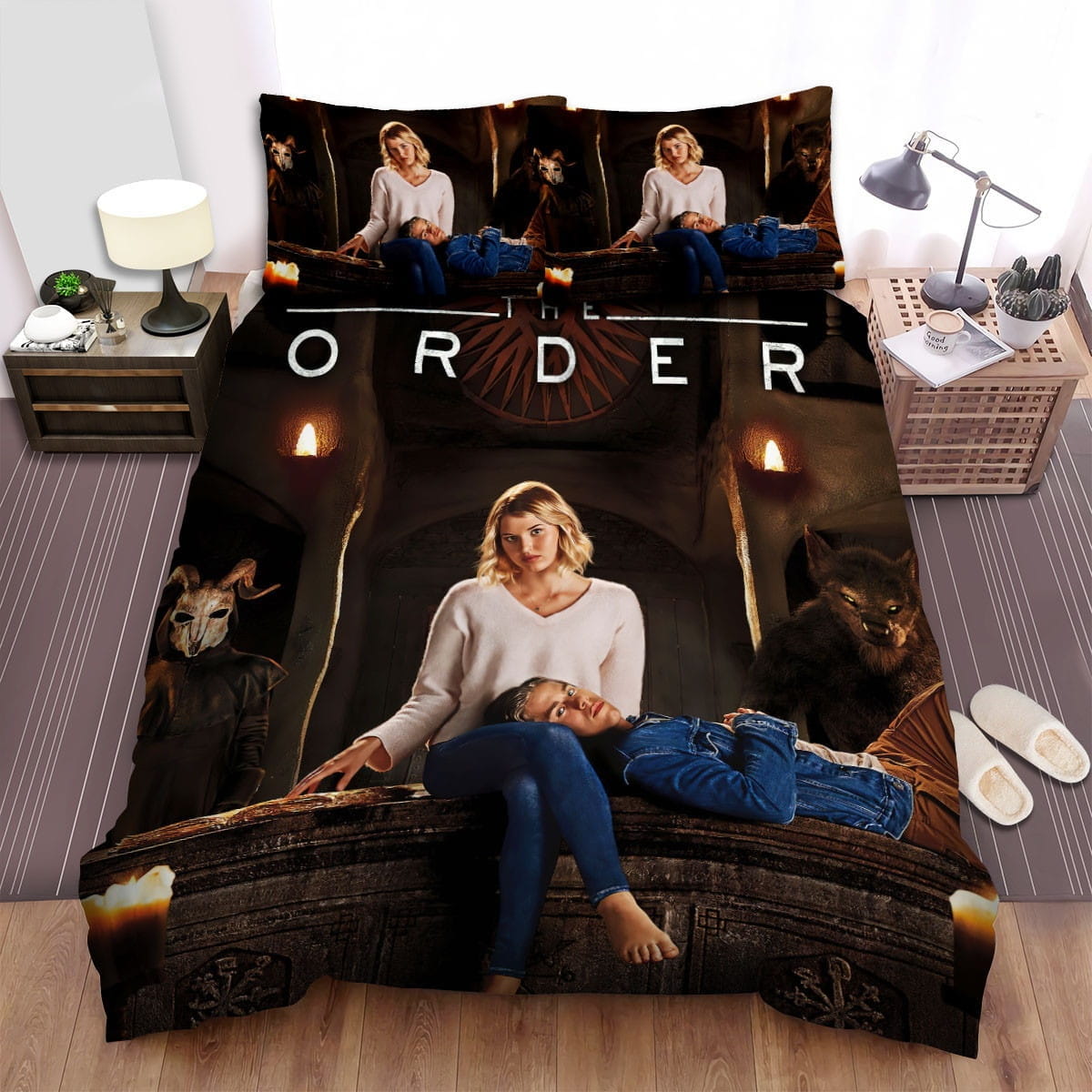 The Order Movie Poster 1 Bedding Sets Duvet Cover Flatsheet Gift For Christmas Thanksgiving Halloween
