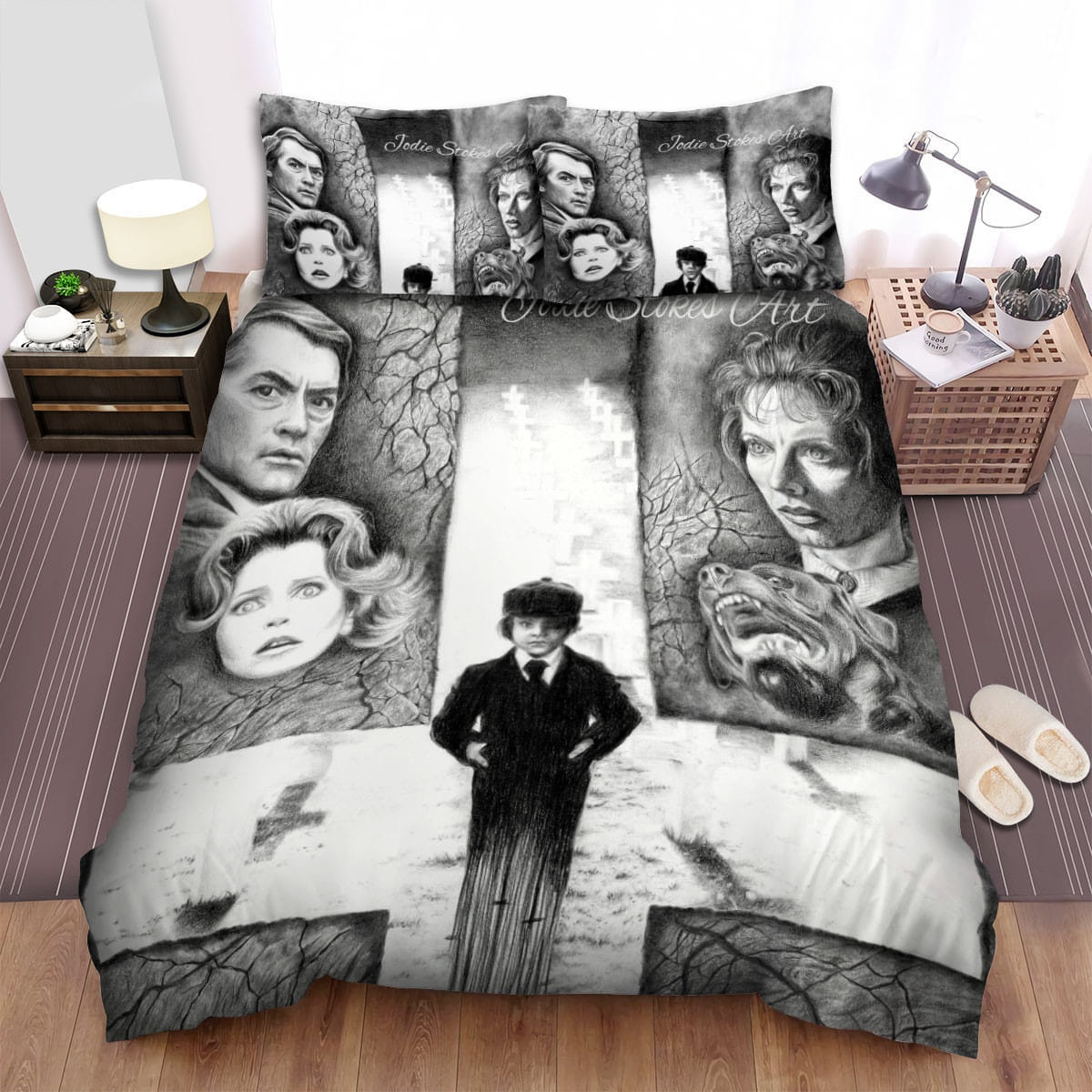 The Omen Movie Art Bedding Set Duvet Cover Gift For Christmas Birthday Thanksgiving