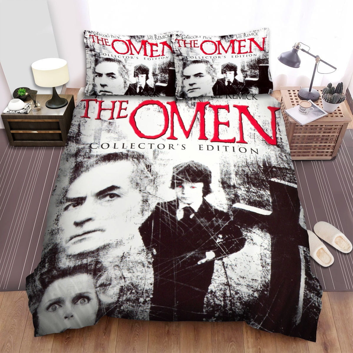 The Omen Movie Poster Bedding Set Duvet Cover Gift For Christmas Birthday Thanksgiving