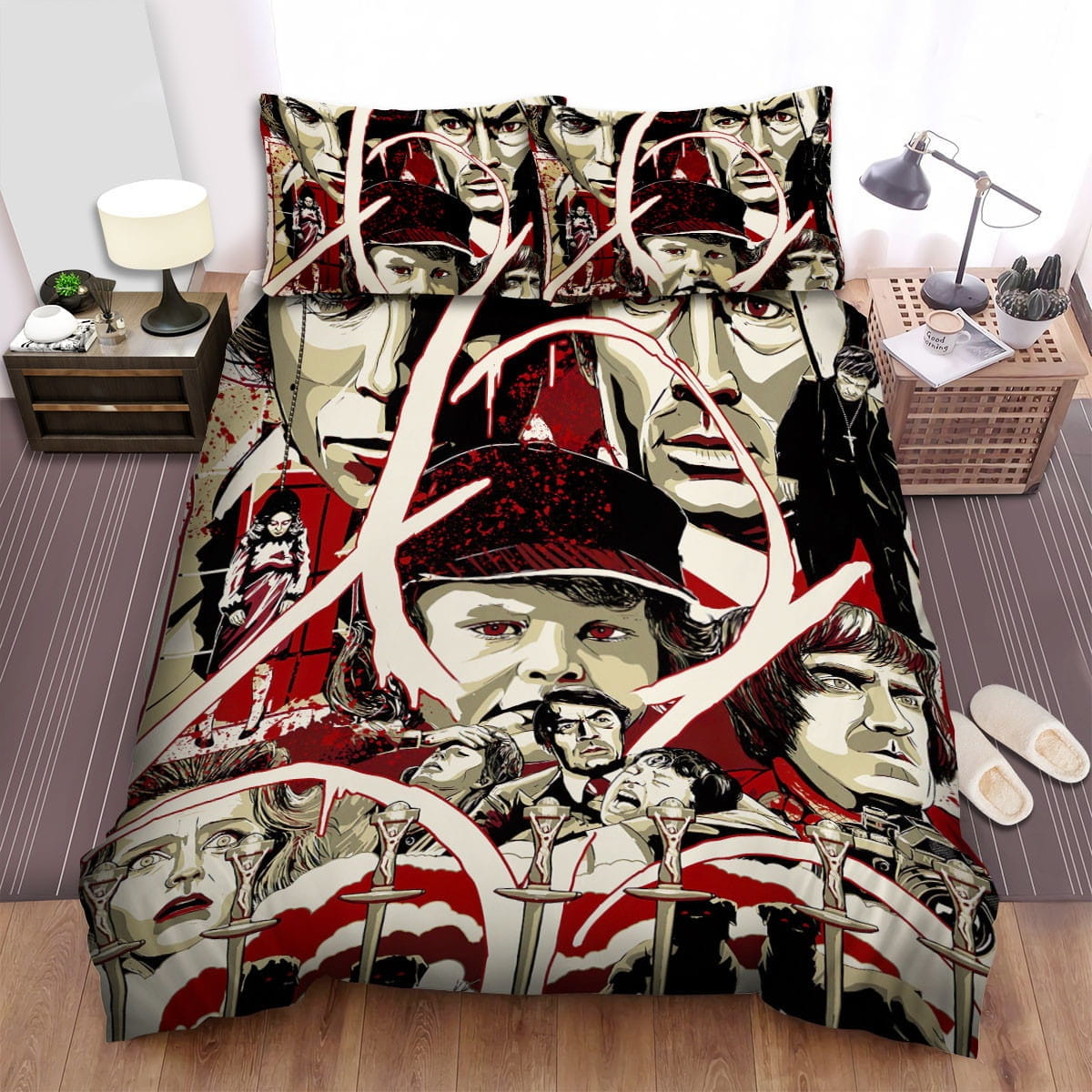 The Omen Movie Art Bedding Sets Duvet Cover Flatsheet Pillowcases For Every Bedroom