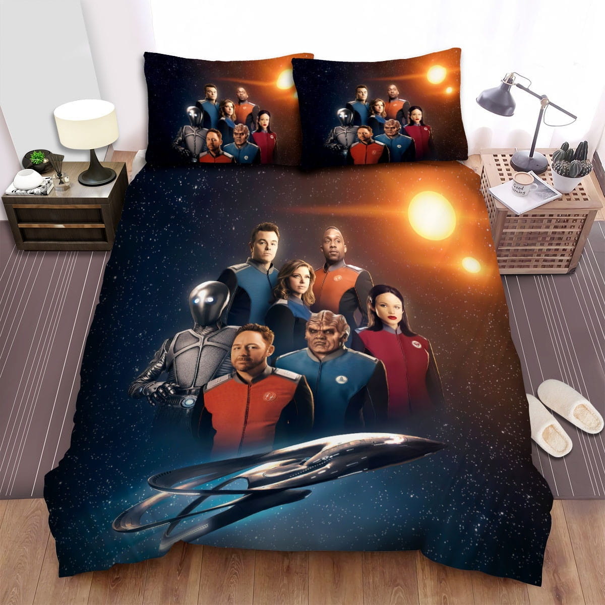 The Orville Movie Poster 6 Decorative Bedding Sets with Duvet Cover Flatsheet Pillowcases