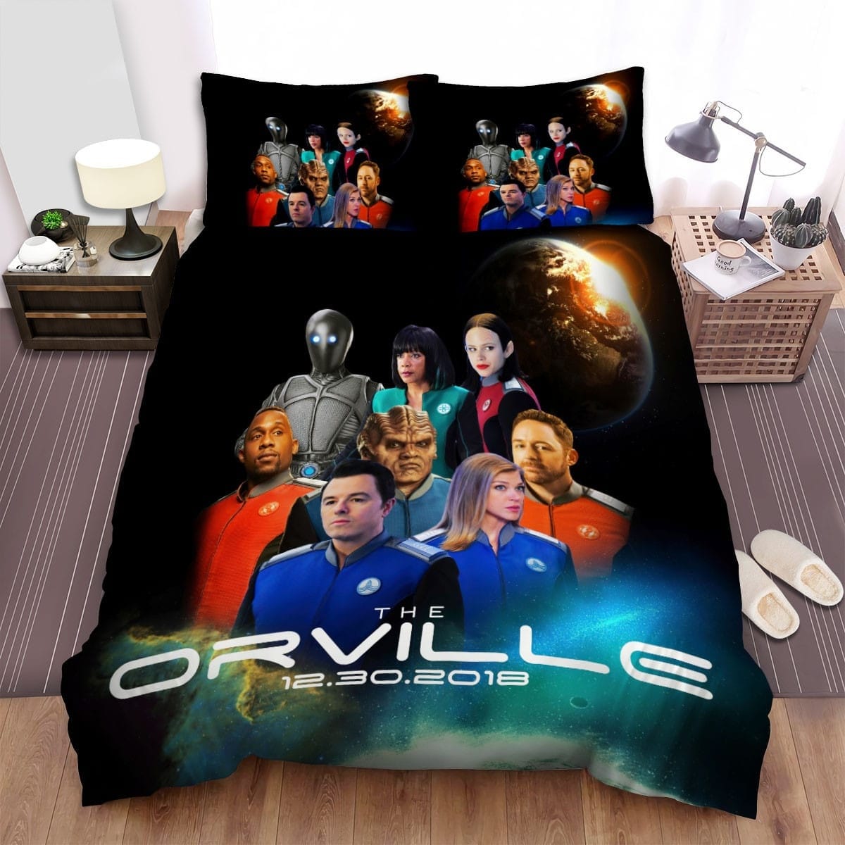 The Orville Movie Poster 8 Bedding Sets Duvet Cover Flatsheet Pillowcases For Every Bedroom