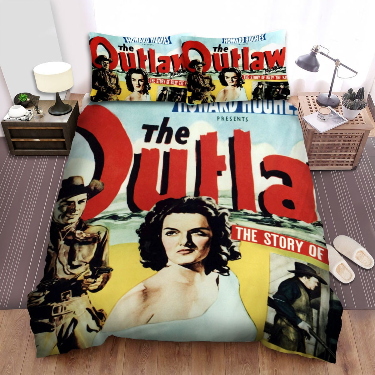 The Outlaw Poster 3 Bedding Sets Duvet Cover Flatsheet Gift For Wife Husband Besties