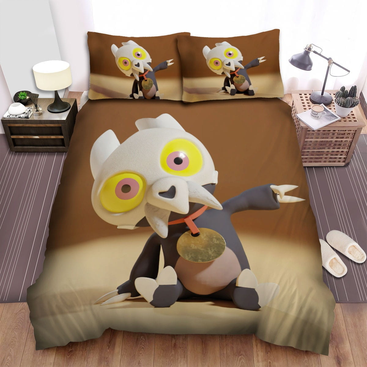 The Owl House King Portrait Bedding Sets Duvet Cover Flatsheet Gift For Christmas Thanksgiving Halloween
