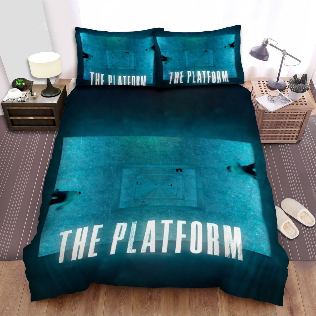 The Platform Movie Poster Bedding Sets Duvet Cover Flatsheet Gift For Wife Husband Besties