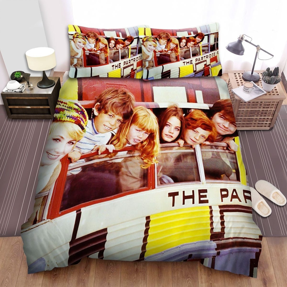 The Partridge Family Bus Bedding Sets Duvet Cover Flatsheet Pillowcase