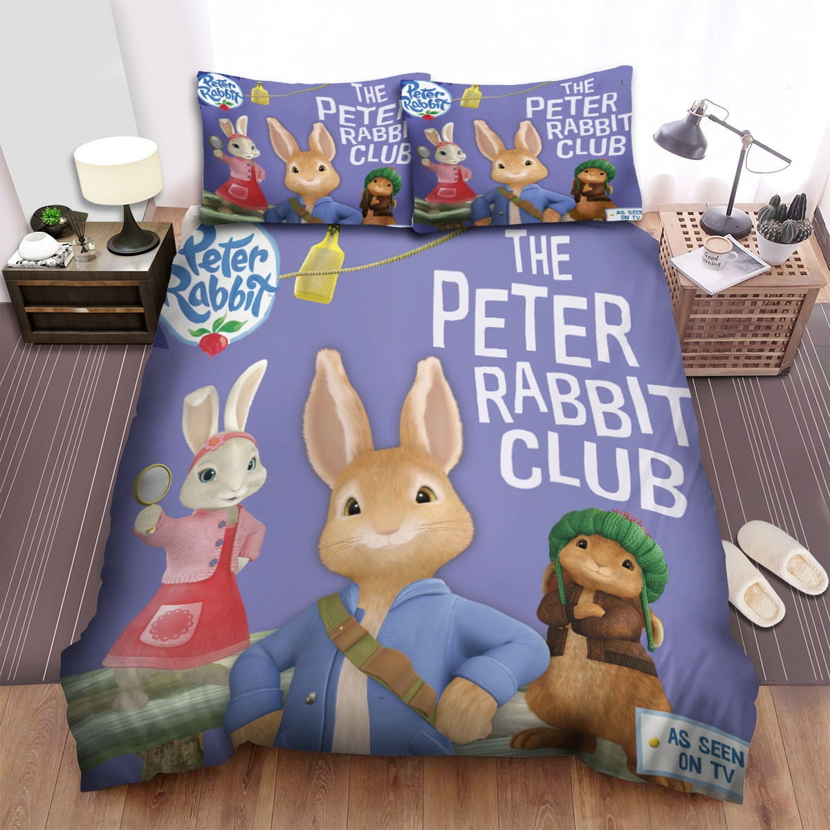 The Peter Rabbit Club Bedding Sets Duvet Cover Flatsheet Gift For Christmas Thanksgiving Halloween