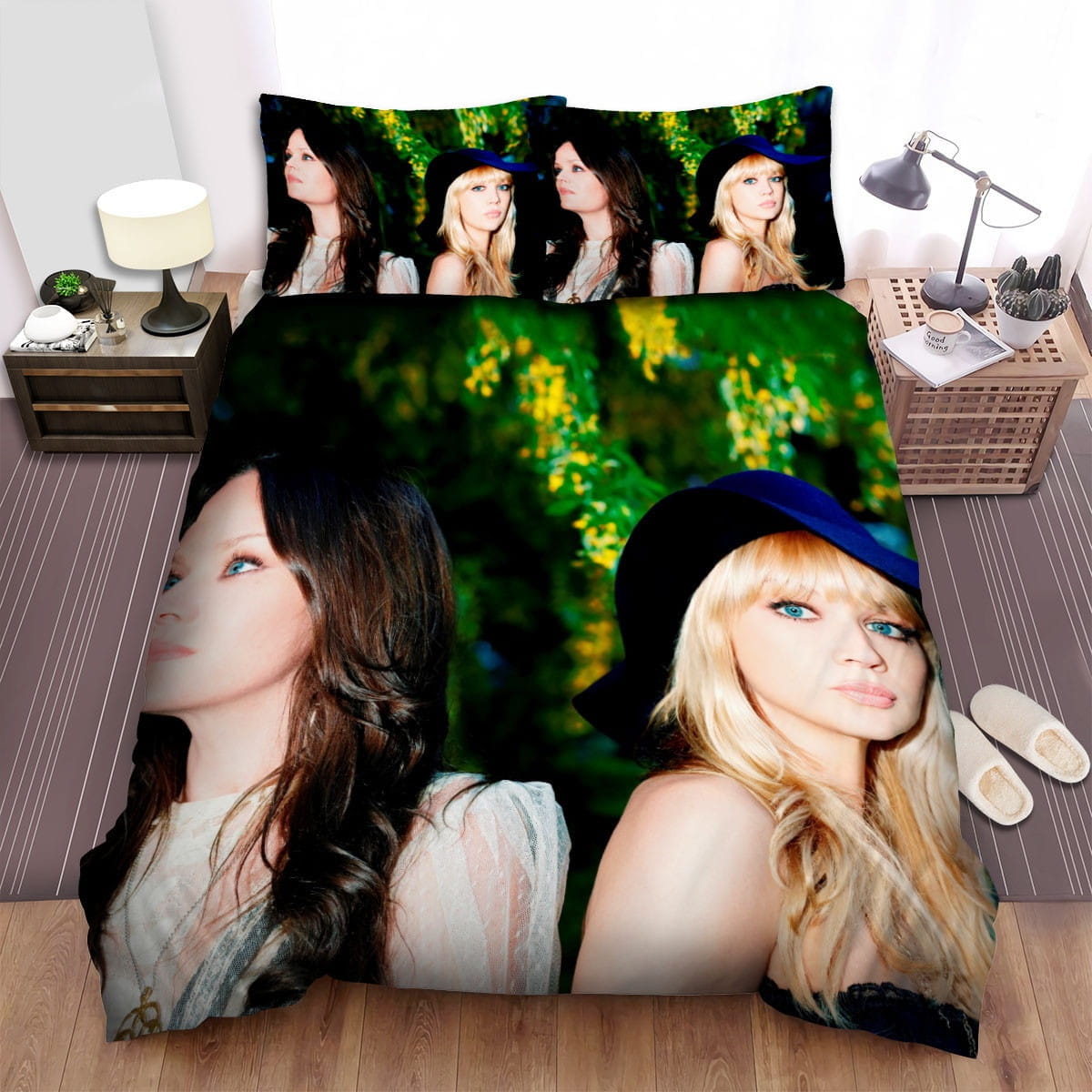 The Pierces Music Bedding Sets Duvet Cover Flatsheet Pillowcases Perfect Gift For Fans