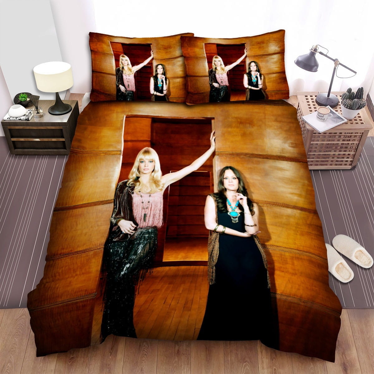 The Pierces Music Photo Art Decorative Bedding Sets with Duvet Cover Flatsheet Pillowcases