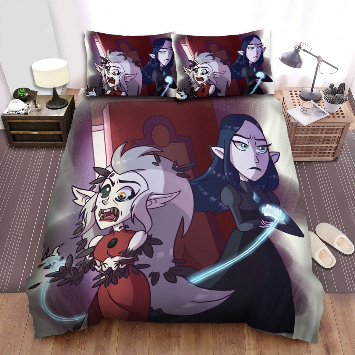 The Owl House No Going Back Bedding Sets Duvet Cover Flatsheet Gift For Wife Husband Besties