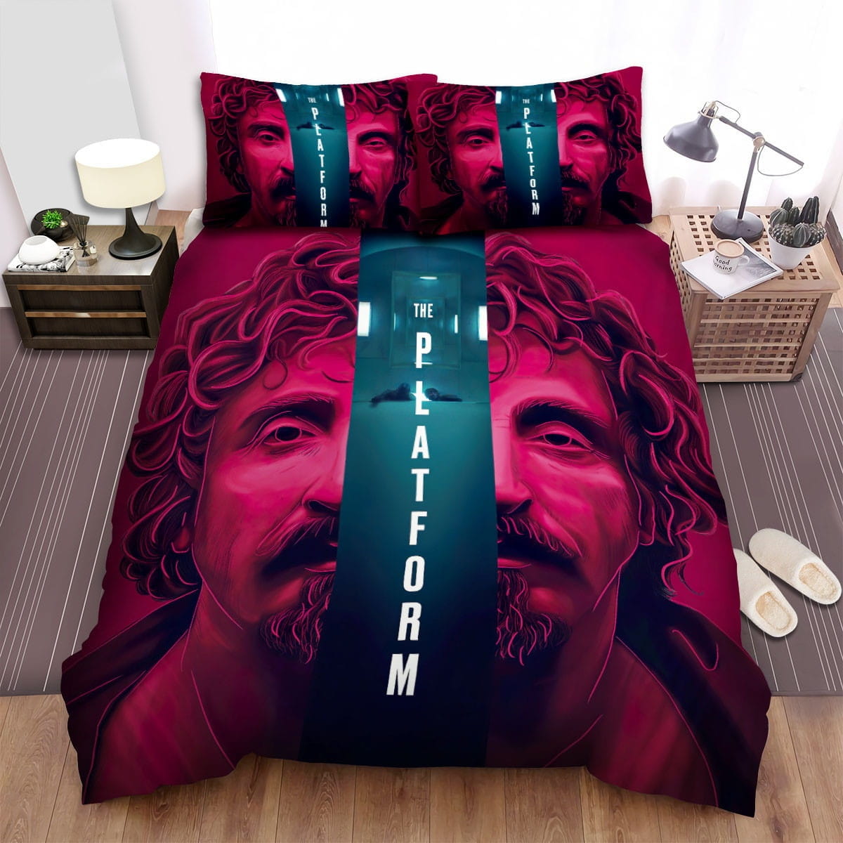 The Platform Movie Poster Decorative Bedding Sets with Duvet Cover Flatsheet Pillowcases