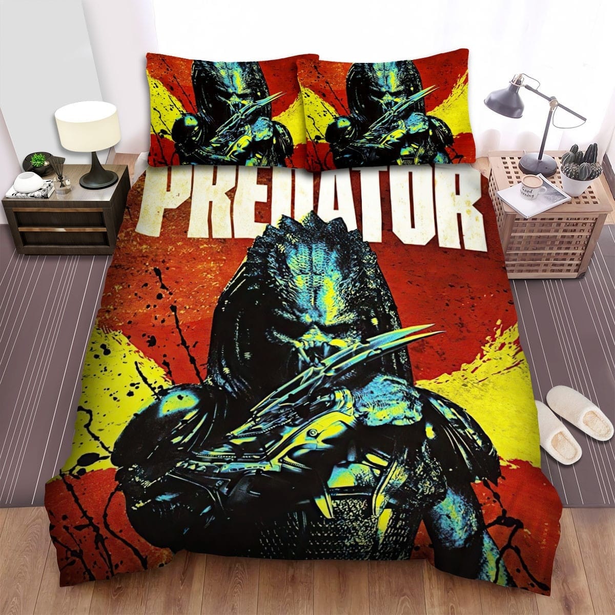 The Predator Movie Poster 6 Bedding Sets Duvet Cover Flatsheet Gift For Wife Husband Besties