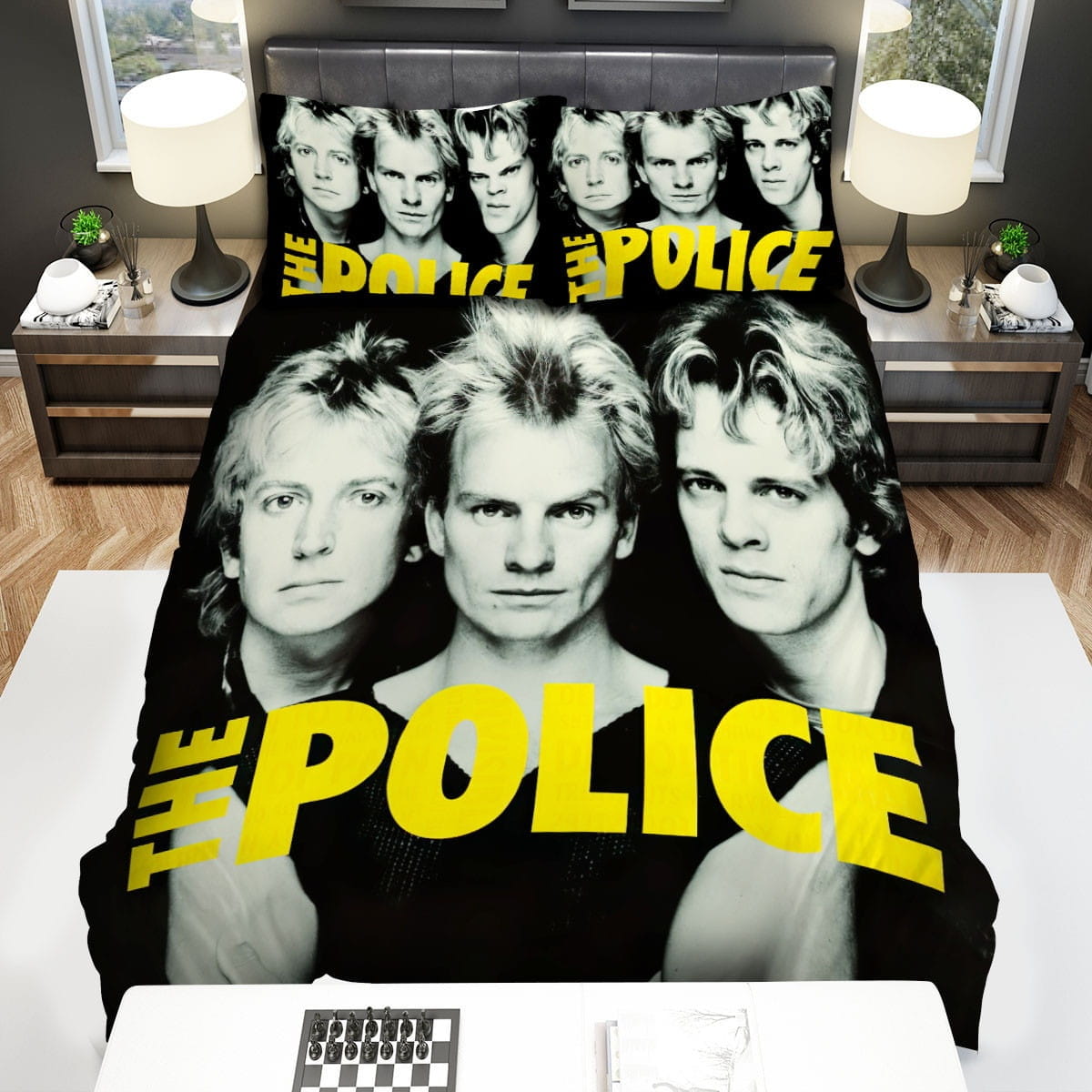 The Police Band Bedding Sets Duvet Cover Flatsheet Pillowcase