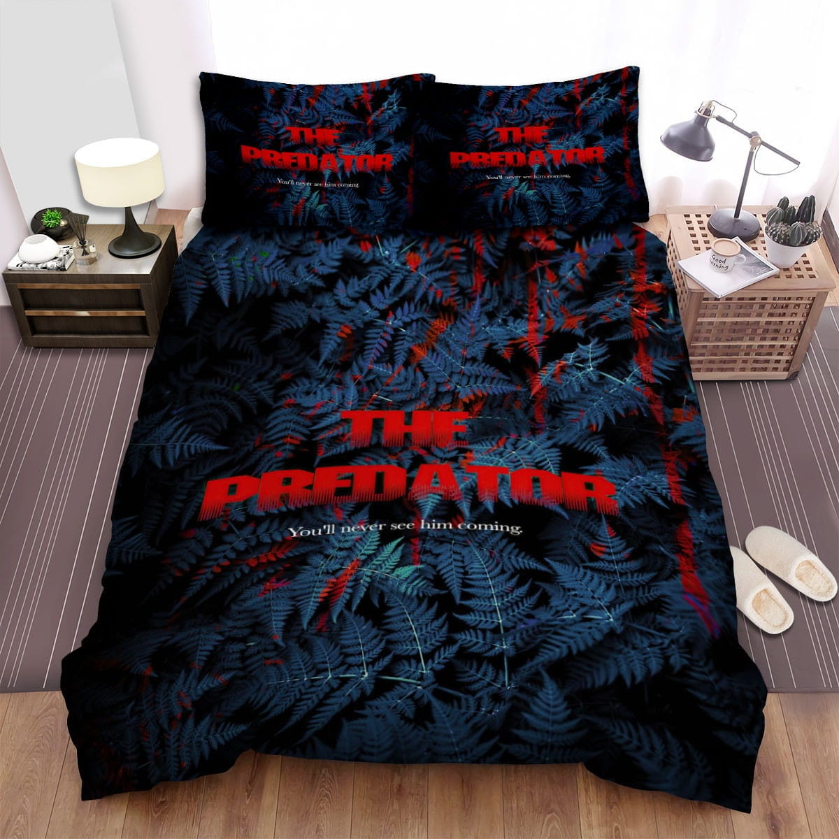 The Predator Movie Poster 4 Bedding Sets Duvet Cover Flatsheet Pillowcase