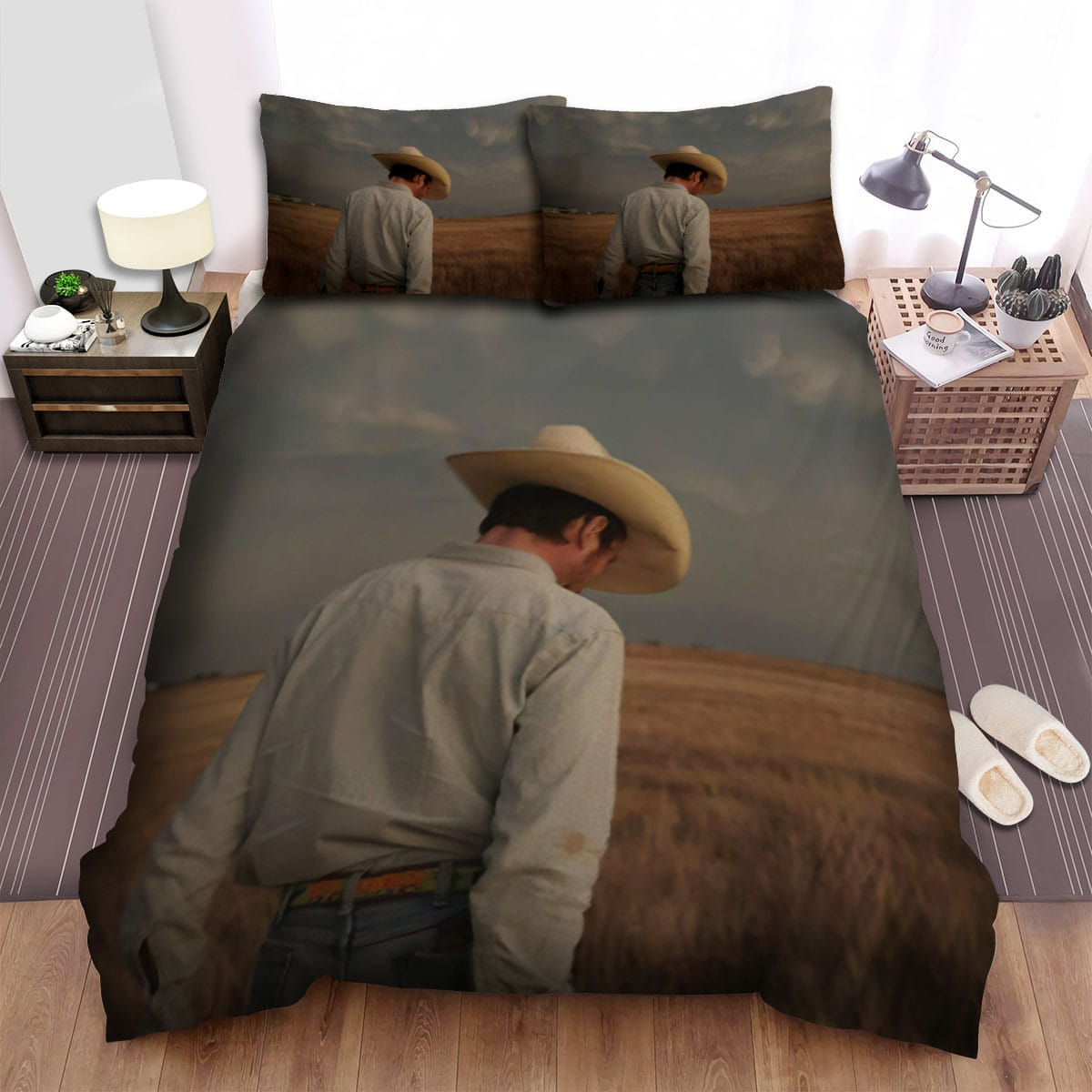 The Rider 2017 Cowboy Bedding Sets Duvet Cover Flatsheet Gift For Wife Husband Besties