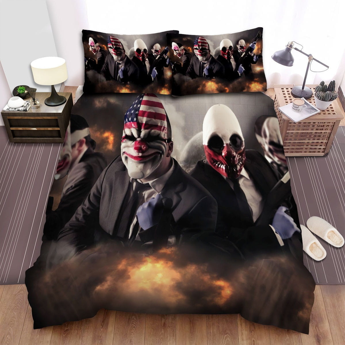 The Purge Series Foggy Bedding Sets Duvet Cover Flatsheet Pillowcases For Every Bedroom