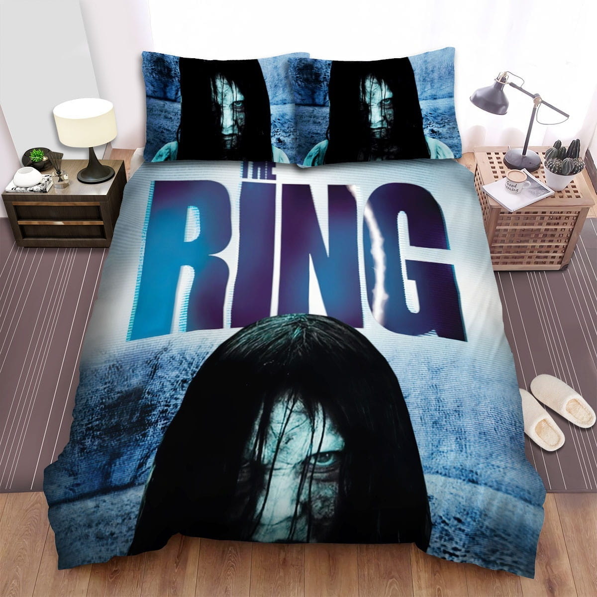 The Ring Face Bedding Sets Duvet Cover Flatsheet Pillowcases Perfect Gift For Fans