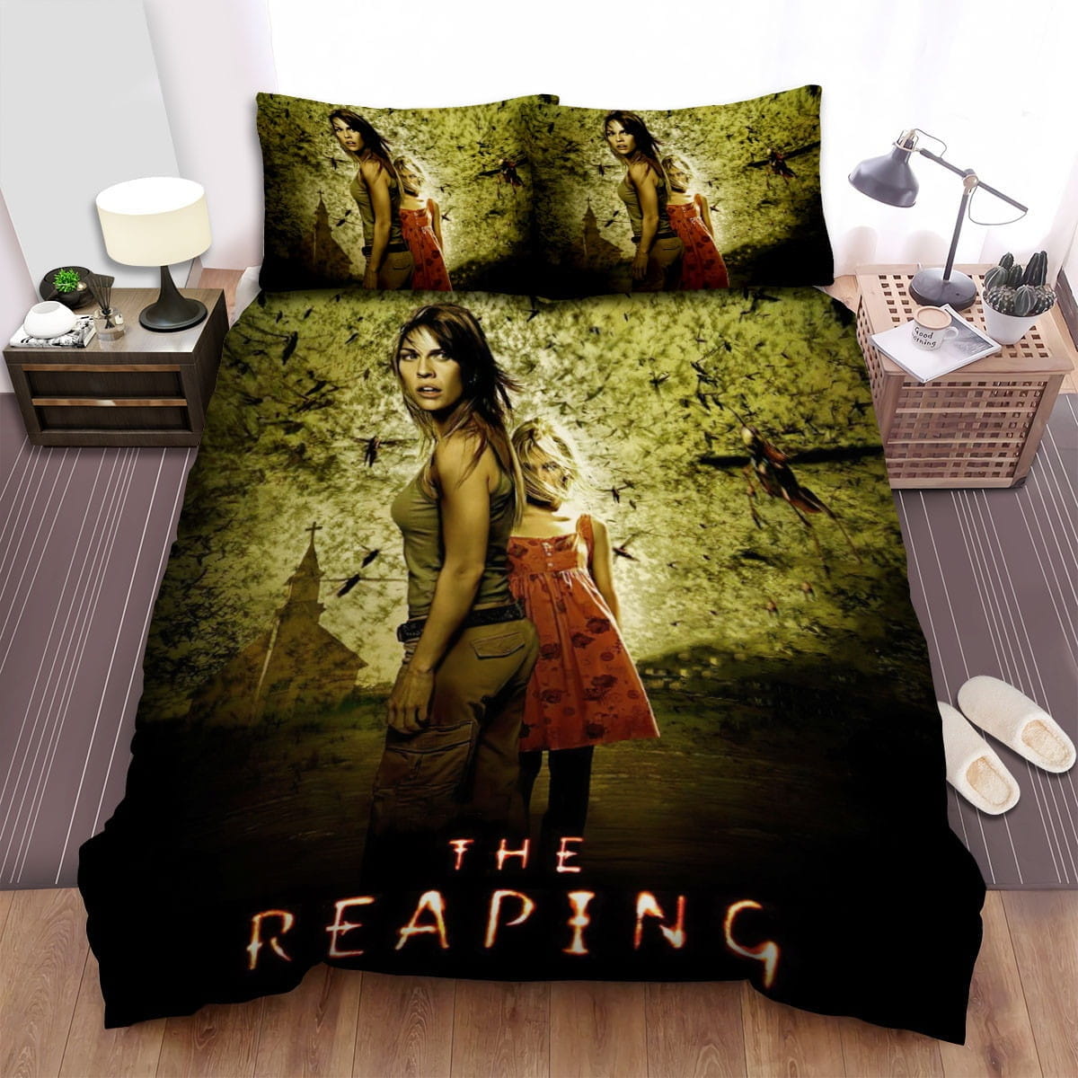The Reaping Dark Sky Decorative Bedding Sets with Duvet Cover Flatsheet Pillowcases