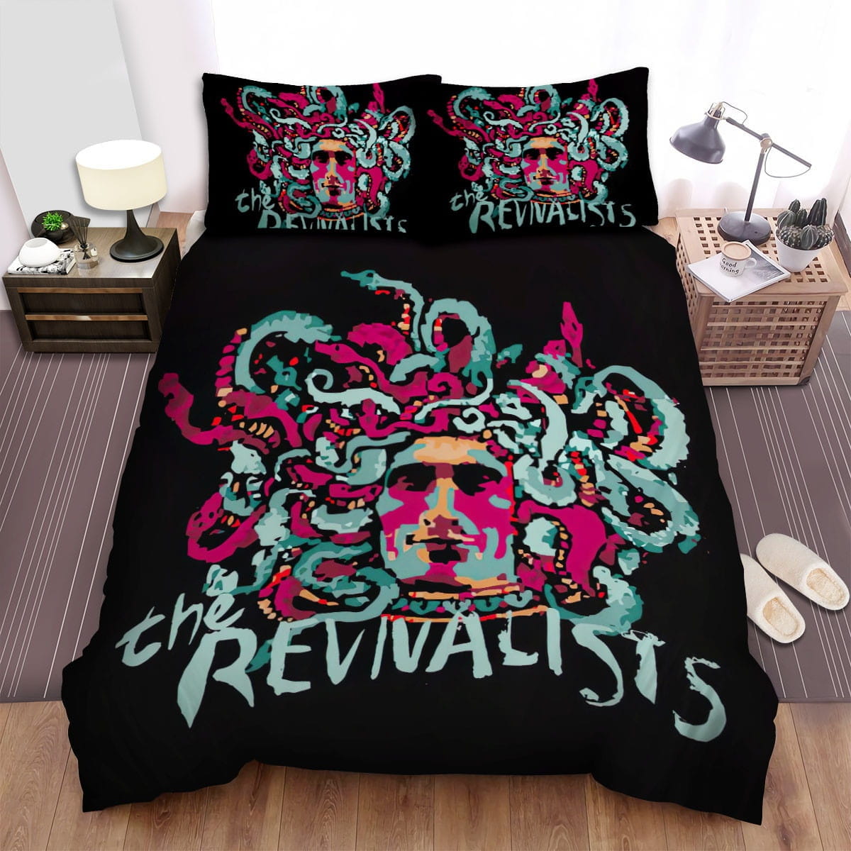 The Revivalists Band Art Bedding Sets Duvet Cover Flatsheet Gift For Christmas Thanksgiving Halloween