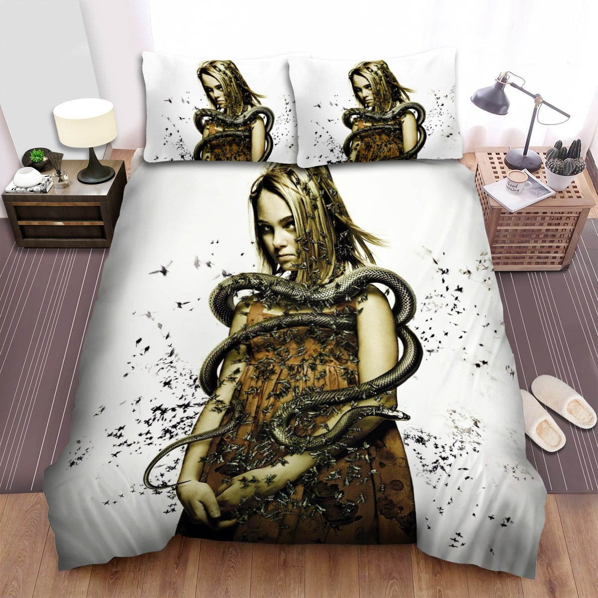 The Reaping Snake Bedding Set Duvet Cover Gift For Christmas Birthday Thanksgiving