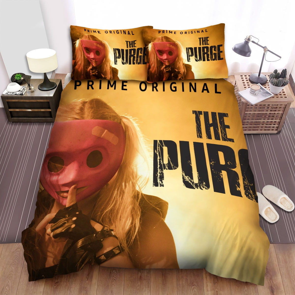The Purge Series Quiet Bedding Sets Duvet Cover Flatsheet Pillowcases Perfect Gift For Fans
