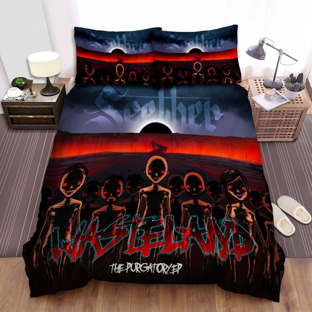 The Purgatory Ep Seether Decorative Bedding Sets with Duvet Cover Flatsheet Pillowcases