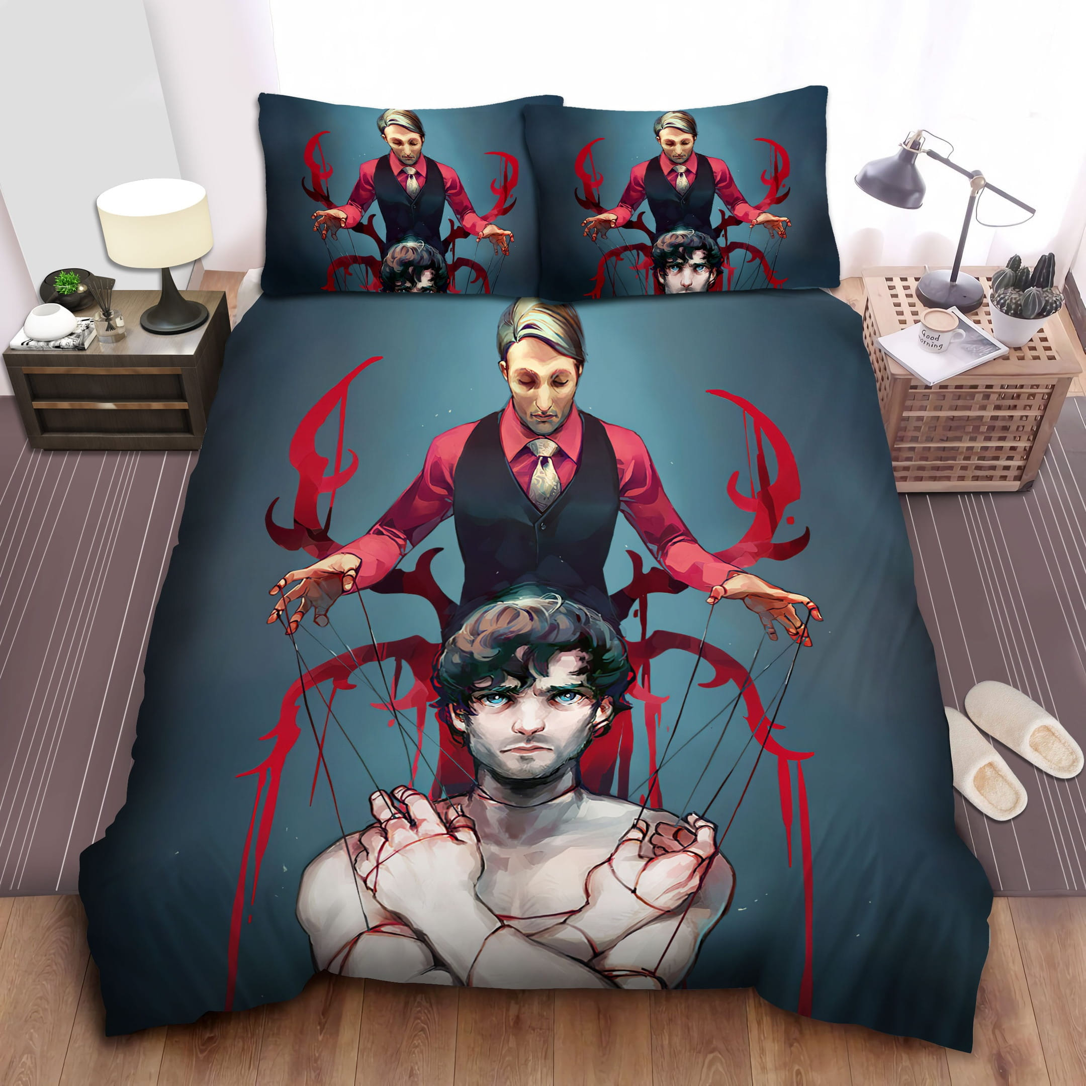 The Puppet Of Hannibal Bedding Sets Duvet Cover Flatsheet Pillowcase