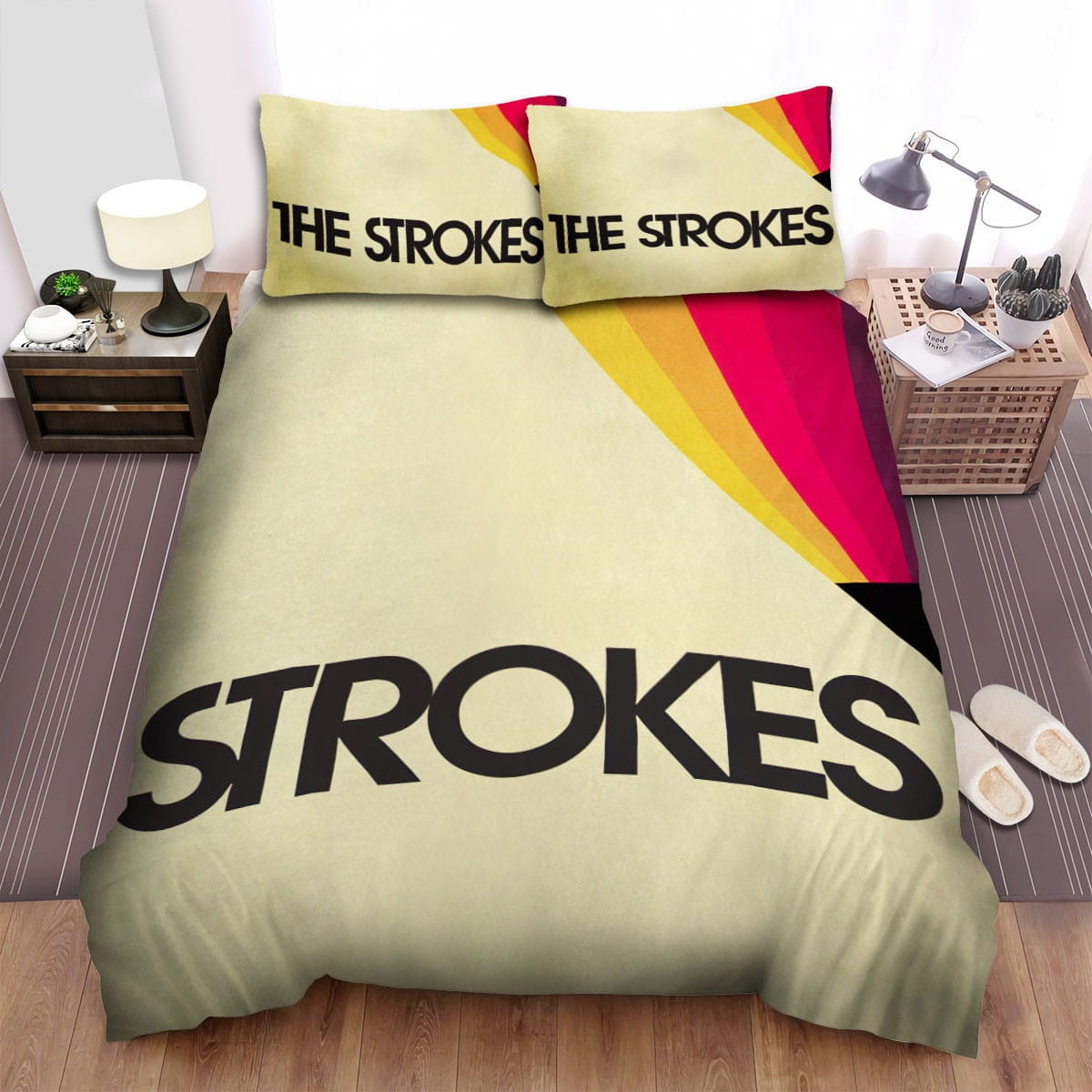 The Strokes Band Color Bedding Sets Duvet Cover Flatsheet Pillowcase