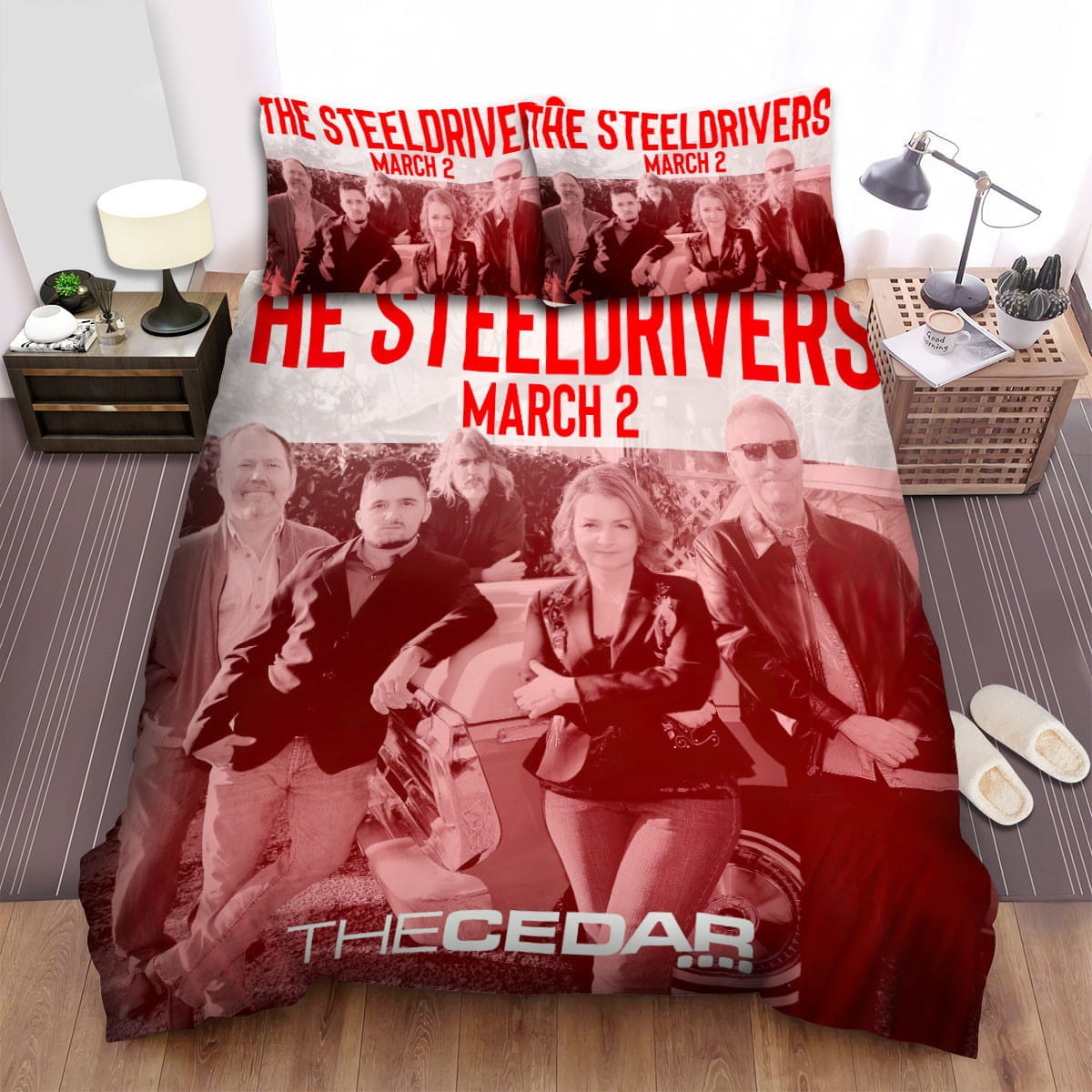 The Steeldrivers The Cedar Bedding Sets Duvet Cover Flatsheet Gift For Christmas Thanksgiving Halloween