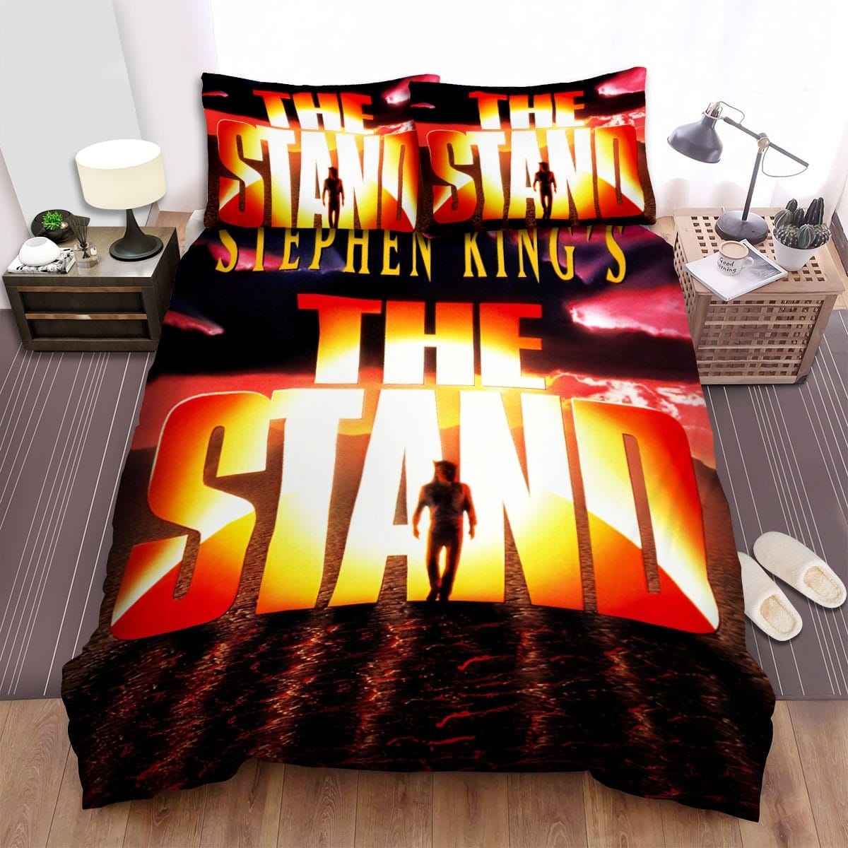 The Stand Movie Poster 4 Bedding Sets Duvet Cover Flatsheet Gift For Christmas Thanksgiving Halloween