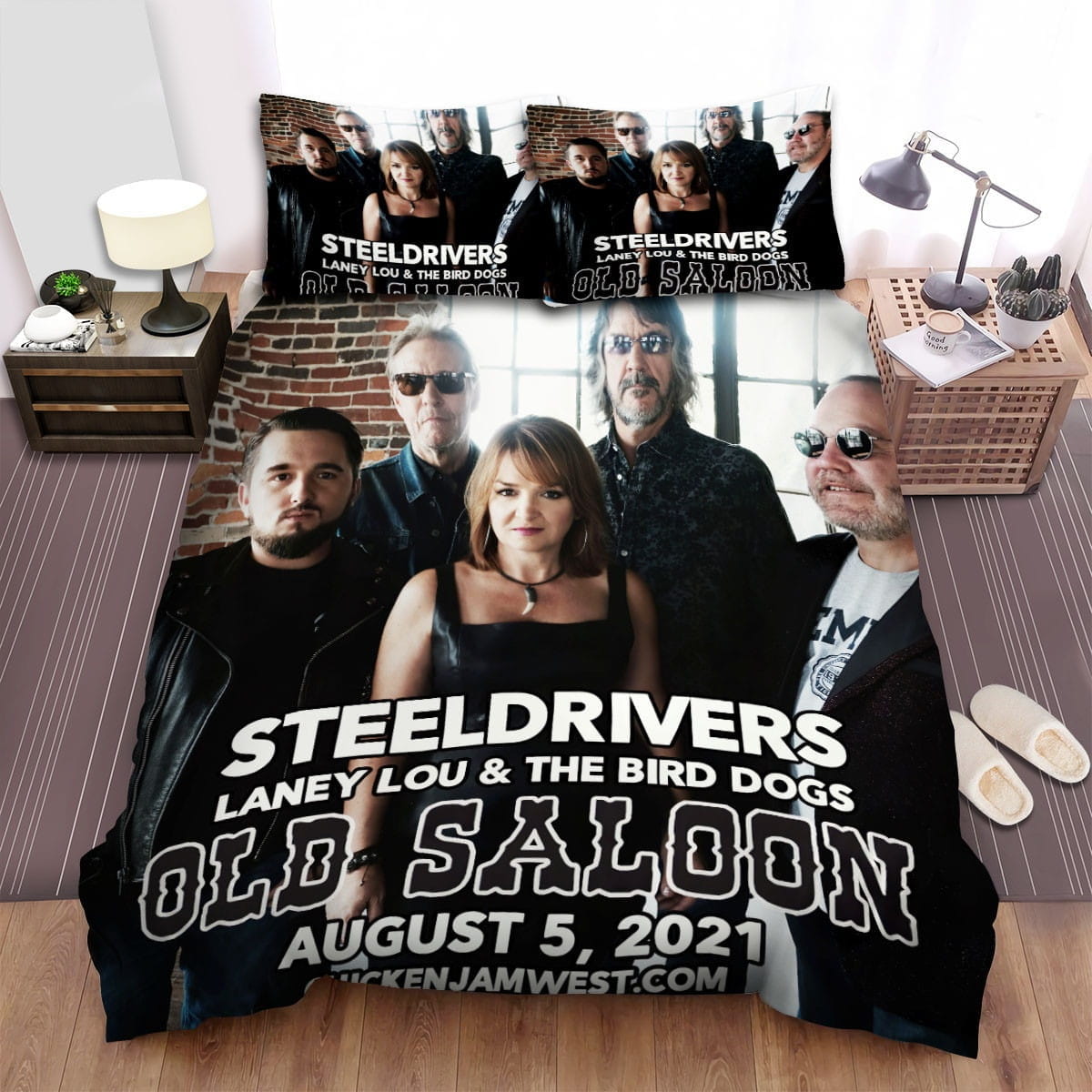 The Steeldrivers Old Saloon Bedding Sets Duvet Cover Flatsheet Pillowcases Perfect Gift For Fans