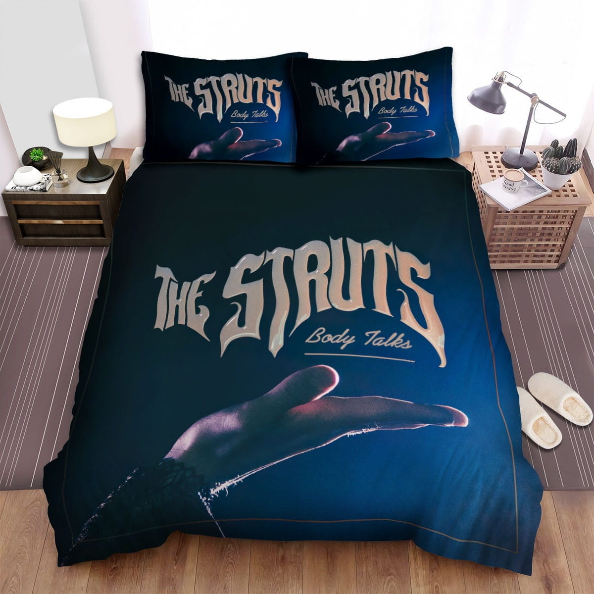 The Struts Body Talks Bedding Sets Duvet Cover Flatsheet Gift For Christmas Thanksgiving Halloween