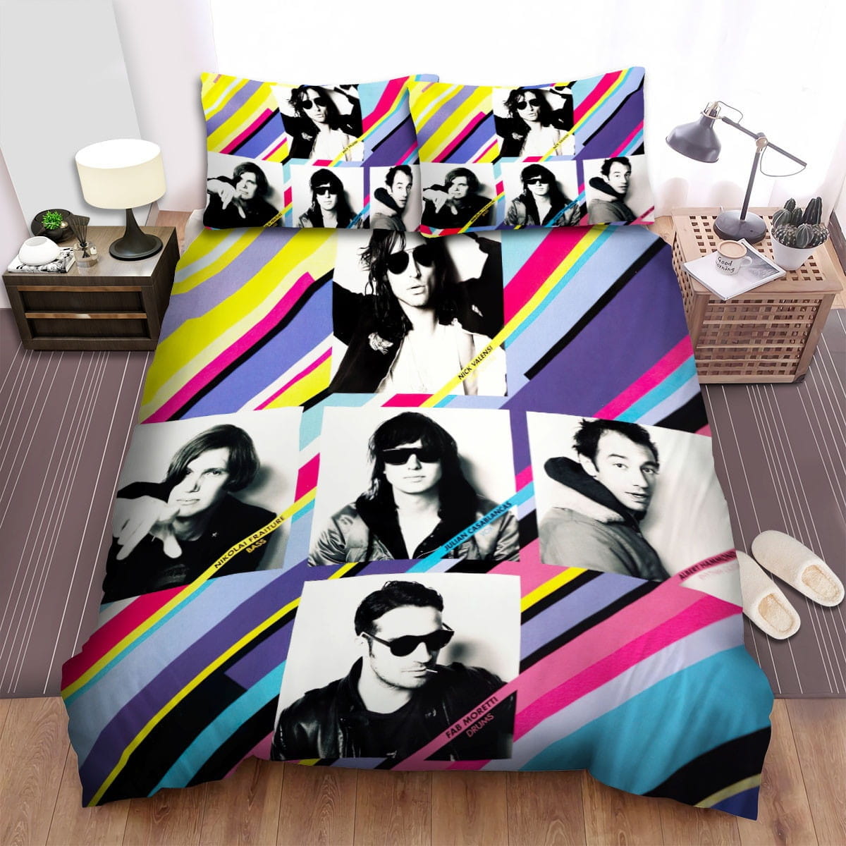 The Strokes Band Profile Bedding Sets Duvet Cover Flatsheet Pillowcases For Every Bedroom