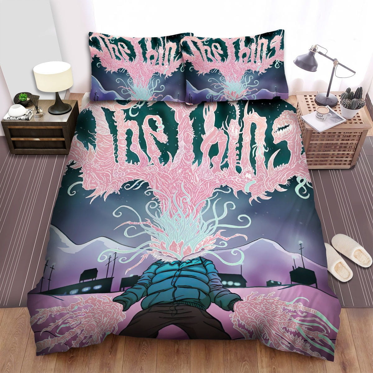 The Thing Creating Art Bedding Sets Duvet Cover Flatsheet Pillowcases Perfect Gift For Fans