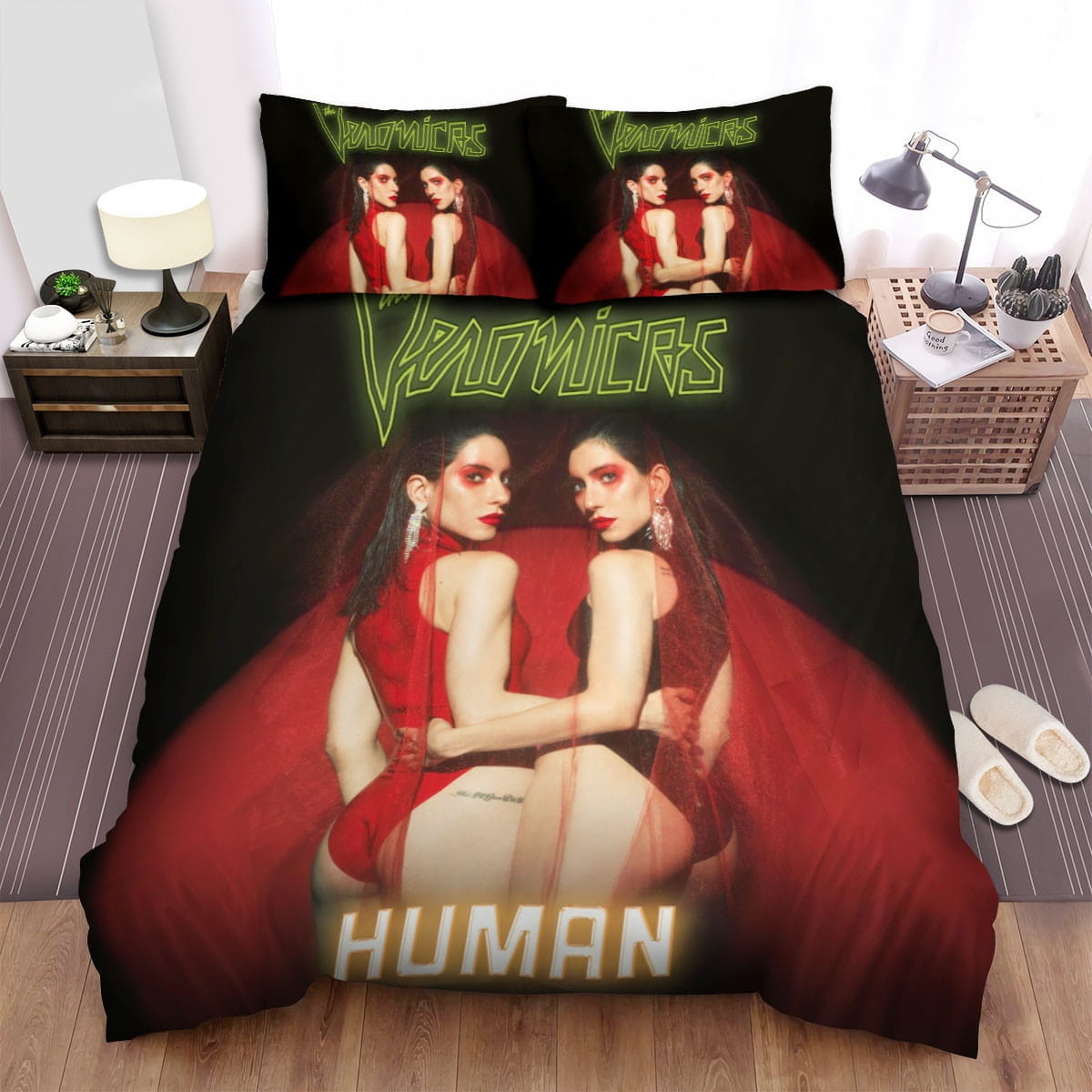 The Veronicas Human Bedding Set Duvet Cover Gift For Christmas Birthday Thanksgiving