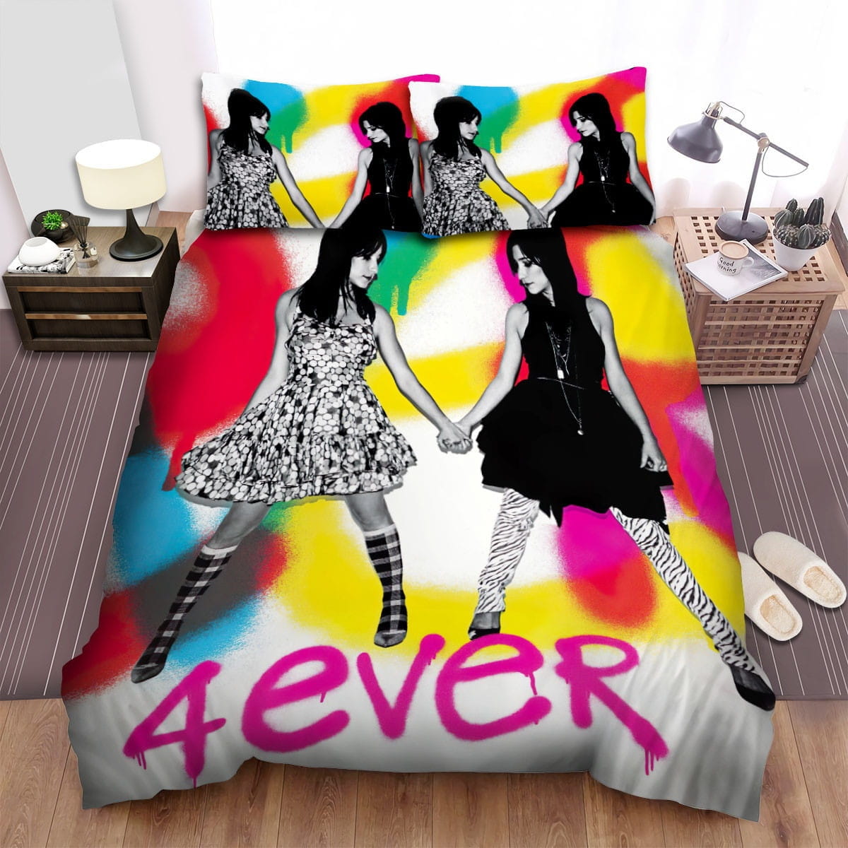 The Veronicas 4ever Bedding Sets Duvet Cover Flatsheet Pillowcases Perfect Gift For Fans