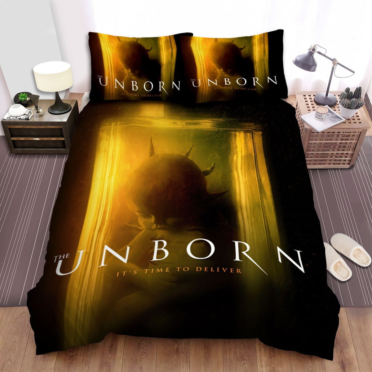 The Unborn Monster Bedding Set Duvet Cover Gift For Christmas Birthday Thanksgiving