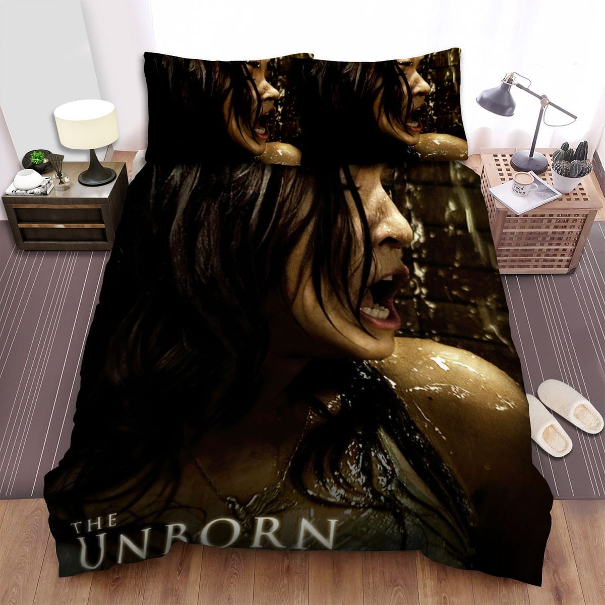 The Unborn Scary Decorative Bedding Sets with Duvet Cover Flatsheet Pillowcases