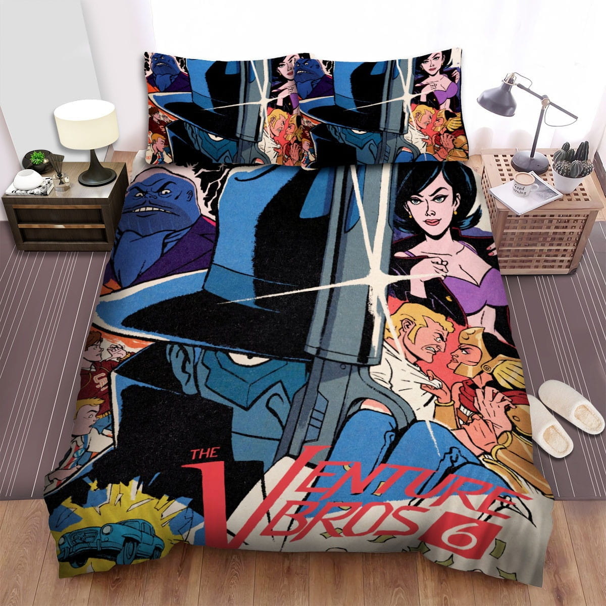 The Venture Bros Comics Art Bedding Sets Duvet Cover Flatsheet Gift For Christmas Thanksgiving Halloween