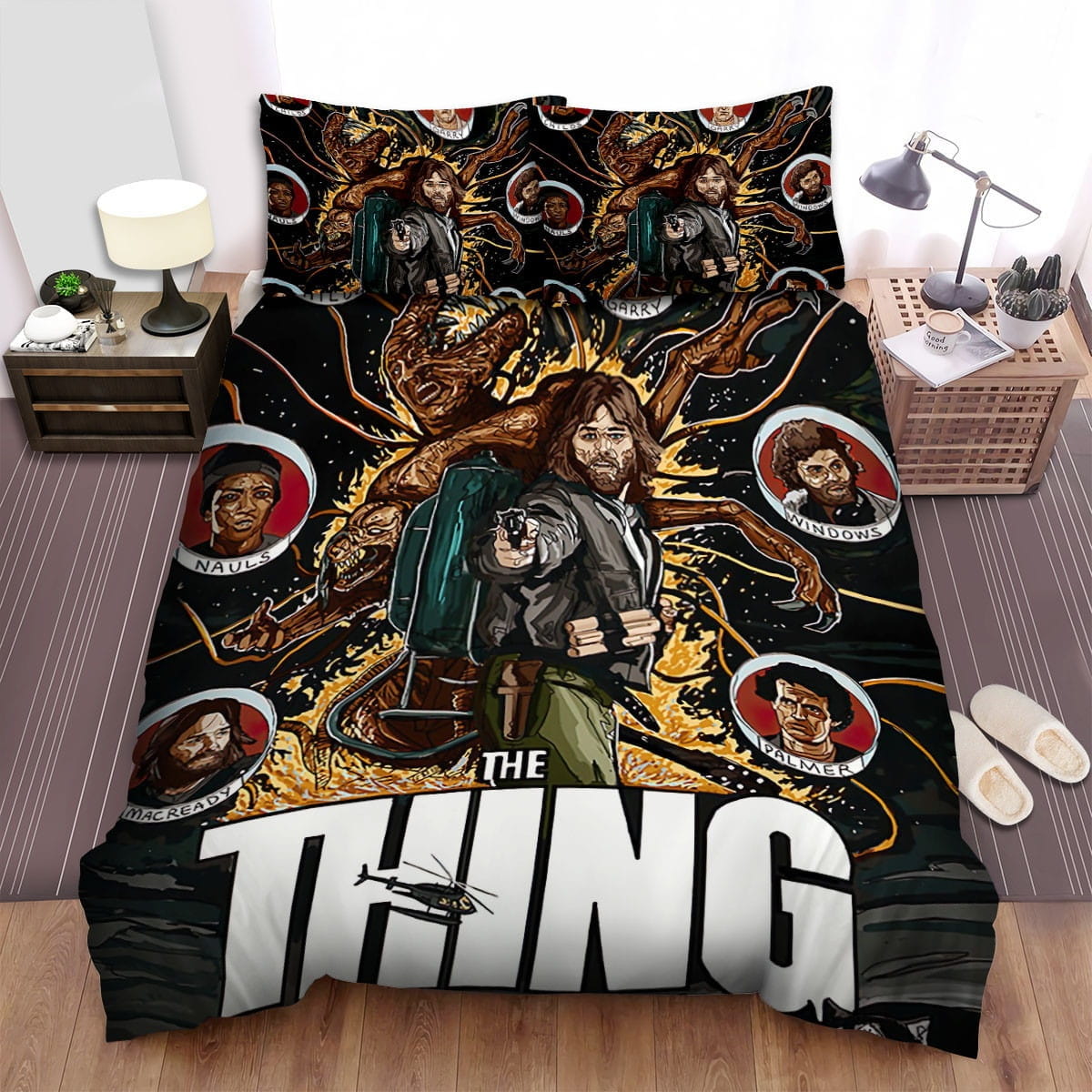 The Thing The Wolf Bedding Sets Duvet Cover Flatsheet Pillowcases Perfect Gift For Fans