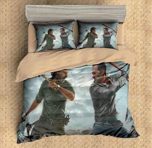 The Walking Dead 2 3D Bedding Sets Duvet Cover Flatsheet Pillowcases Perfect Gift For Fans