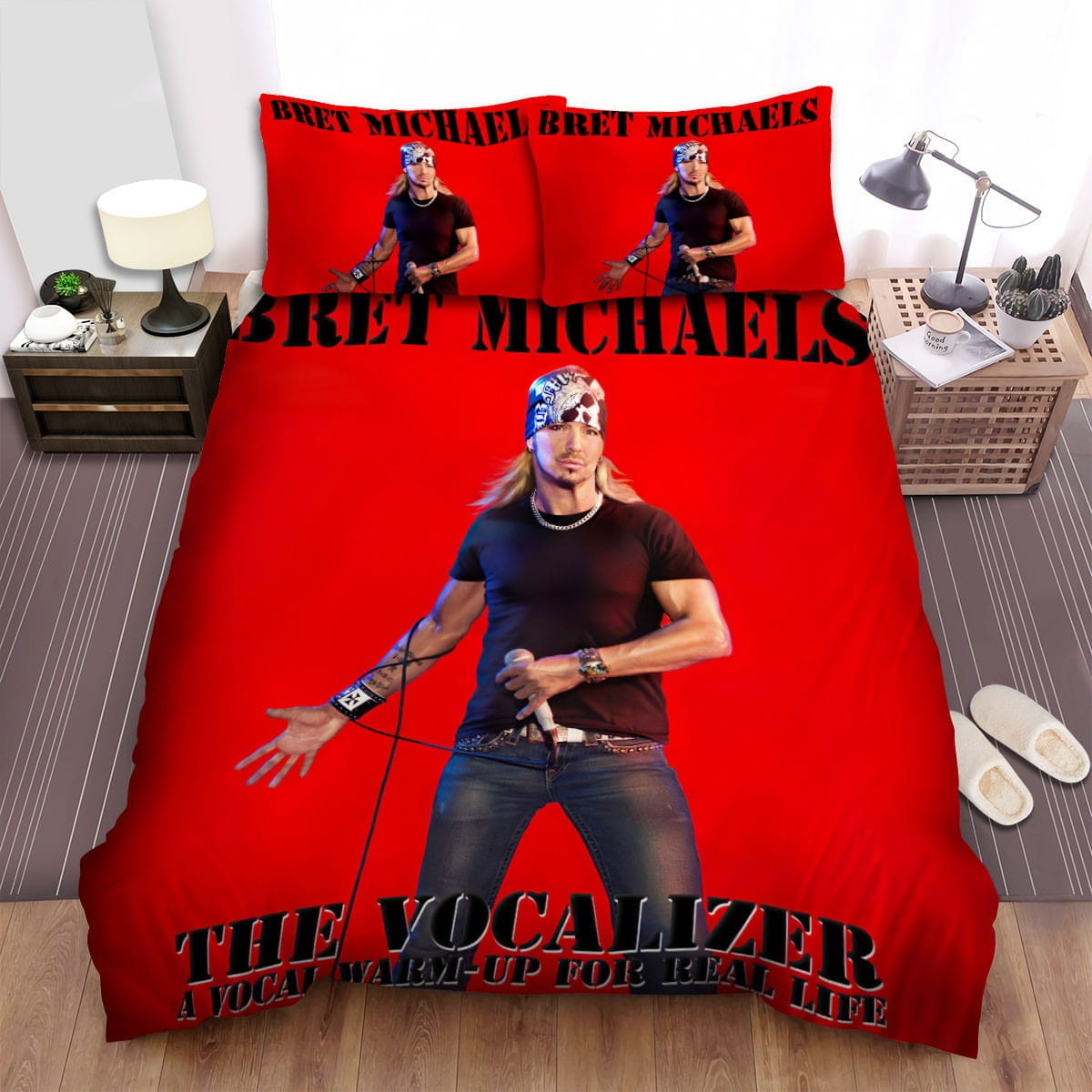 The Vocalizer Bret Michaels Bedding Sets Duvet Cover Flatsheet Pillowcase